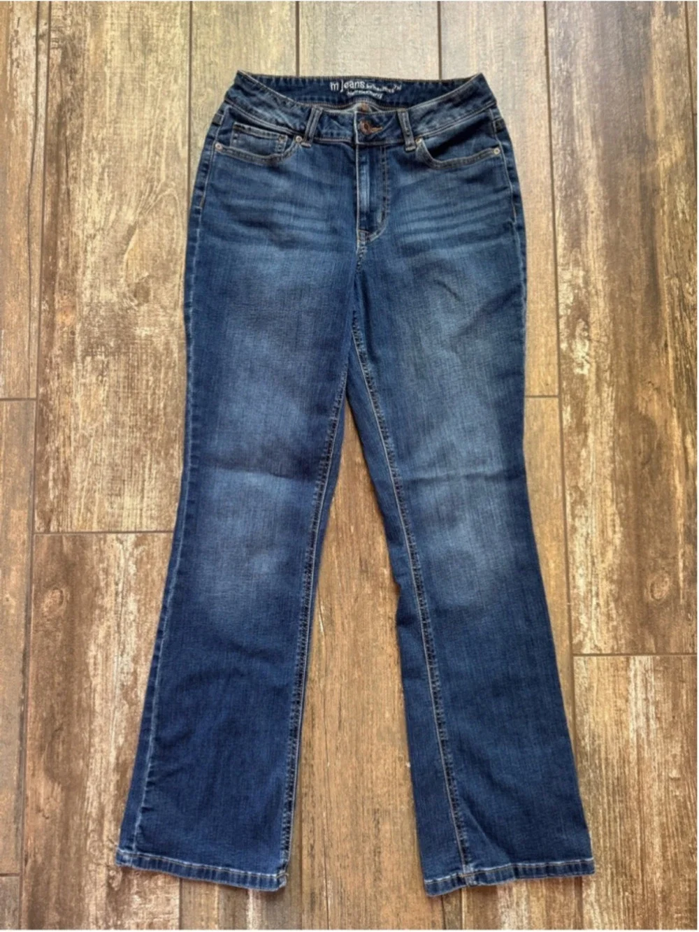 M jeans by Maurices High Rise Curvy Bootcut Stretch Jeans size 8